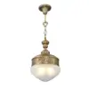 Pecs pendant 25 - LED handmade brass pendant