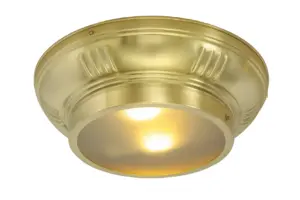 Prague Ceiling Fitting 020 - LED handmade brass ceiling lamp