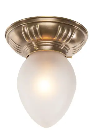 Prague ceiling fitting 8/11 - LED handmade brass ceiling lamp