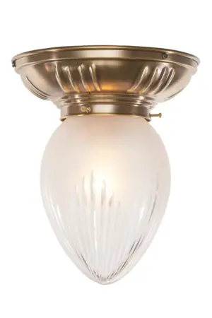 Prague ceiling fitting 8/12 - LED handmade brass ceiling lamp