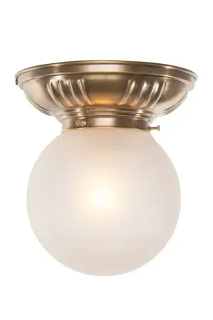 Prague ceiling fitting 8/21 - LED handmade brass ceiling lamp