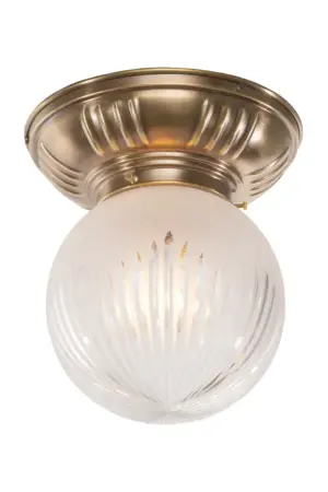 Prague ceiling fitting 8/22 - LED handmade brass ceiling lamp