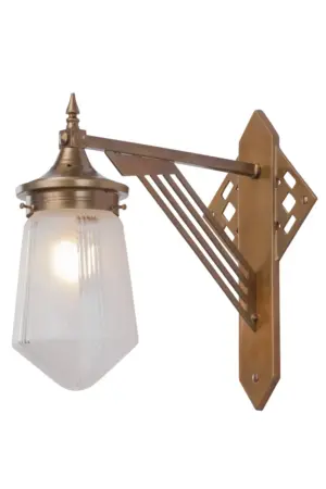 Prague wall light I. - LED handmade brass wall light