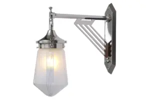 Prague wall light IV. - LED handmade brass wall light