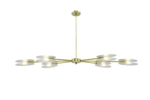 Present chandelier 2 - LED handmade brass chandelier
