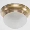 Tribu ceiling fitting 20/1 - LED handmade brass ceiling lamp