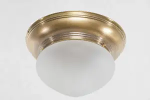 Tribu ceiling fitting 20/1 - LED handmade brass ceiling lamp