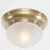 Tribu ceiling fitting 20/1 - LED handmade brass ceiling lamp - Image 2