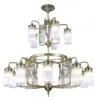 Triest 15 armed chandelier - LED handmade brass chandelier
