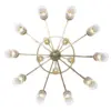 Triest 15 armed chandelier - LED handmade brass chandelier - Image 3