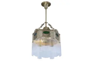 Triest pendant I. - LED handmade brass pendant