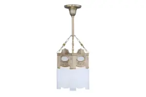 Triest pendant II. - LED handmade brass pendant