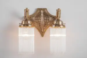 Triest wall light II. - LED handmade brass wall light