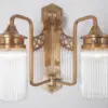 Triest wall light VI. - LED handmade brass wall light