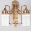 Triest wall light VI. - LED handmade brass wall light - Image 2