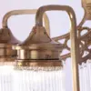 Triest wall light VI. - LED handmade brass wall light - Image 5