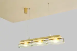 HEXXA PENDANT 03 LIN - LED handmade brass pendant