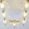 HEXXA PENDANT 14 OL - LED handmade brass pendant - Image 5