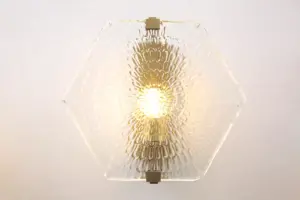 HEXXA WALL LIGHT 01 - LED handmade brass wall light