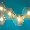 HEXXA WALL LIGHT 05 - LED handmade brass wall light - Image 2