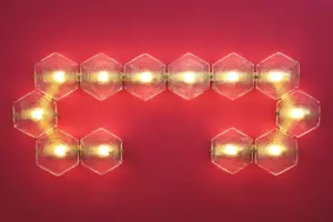 HEXXA WALL LIGHT 12 - LED handmade brass wall light