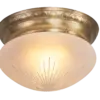 Dubai ceiling fitting 30/2 - LED handmade brass ceiling lamp