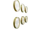 Éclipse 40 G9 wall light - LED handmade brass wall light - Image 2