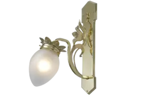 Lyon wall light III. - LED handmade brass wall light