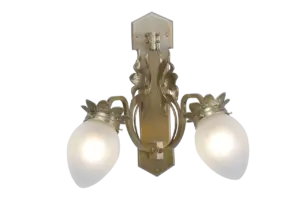 Lyon wall light IV. - LED handmade brass wall light