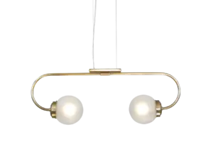 Ottone Pendant 1 - LED handmade brass pendant