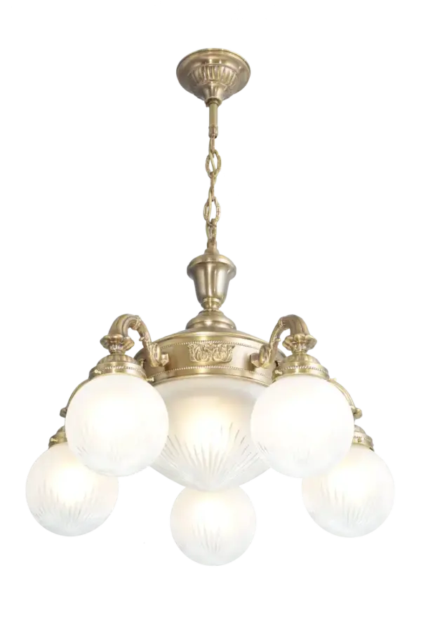Png Papa 5 Armed Chandelier I 3