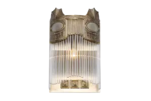 Triest wall light III. - LED handmade brass wall light