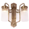 Triest wall light VI. - LED handmade brass wall light - Image 6