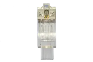 Wiener wall light II. - LED handmade brass wall light