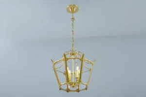 Lanterna II - LED handmade brass pendant
