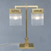 Viennese art deco table lamp with motives originate from the 1910's 79