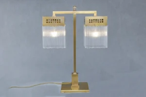 Viennese art deco table lamp with motives originate from the 1910's 79