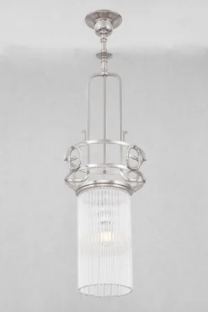 Restored art nouveau pendant 17