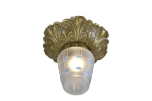 Cute ceiling lamp with painted shade 165