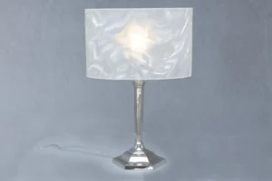 Table lamp with a design shade 74