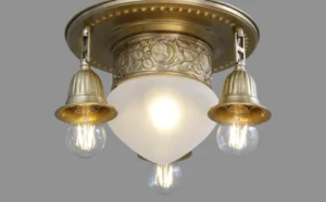 Ceiling fitting with rose decor 109