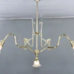 Art nouveau chandelier 371