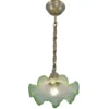 Pendant with leaf chain and unique shade 158 - Image 2