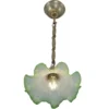 Pendant with leaf chain and unique shade 158 - Image 3