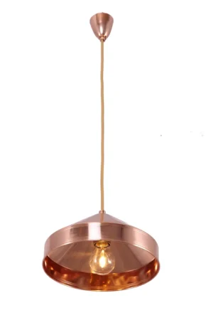 Copper pendant looks like a tiny house 195