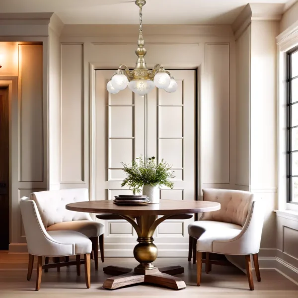 Pecs 5 armed chandelier III. - LED handmade brass chandelier - Image 13