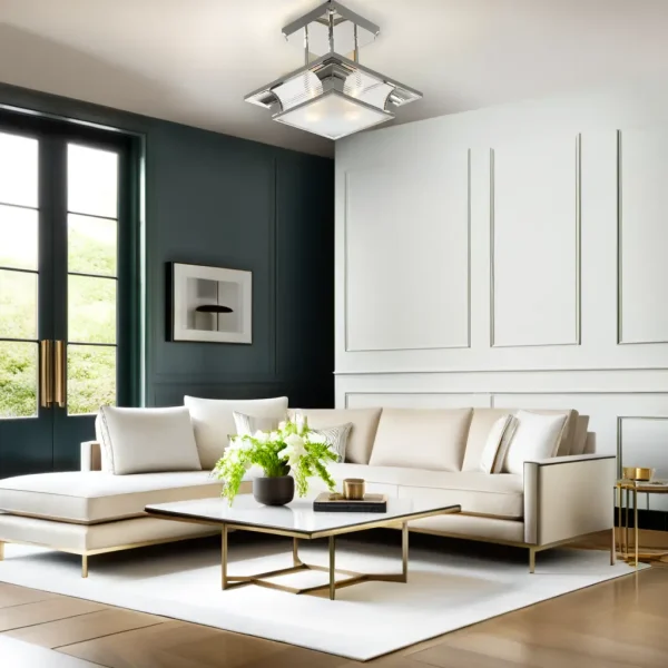 Petitot chandelier IV. - LED handmade brass chandelier - Image 12