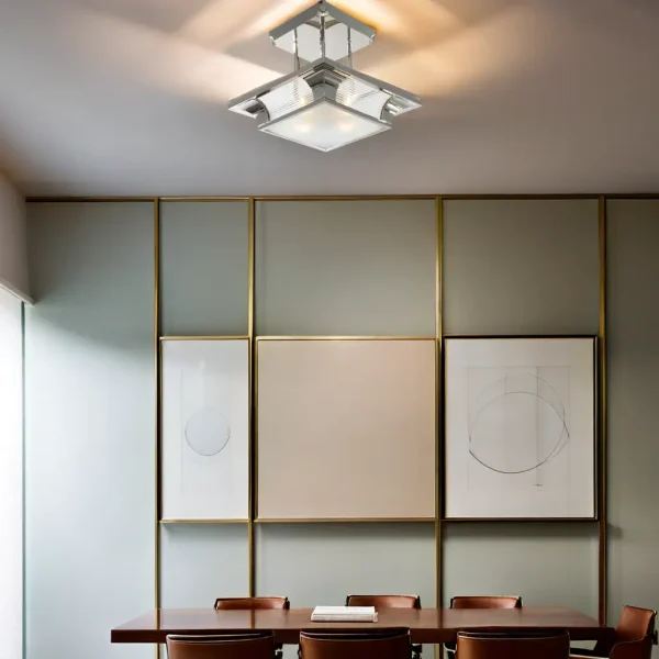 Petitot chandelier IV. - LED handmade brass chandelier - Image 7