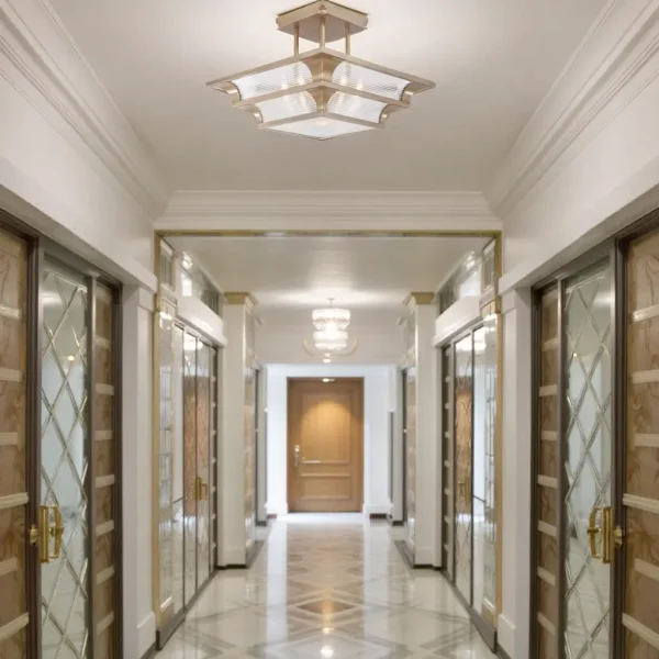 Petitot chandelier IX. - LED handmade brass chandelier - Image 7