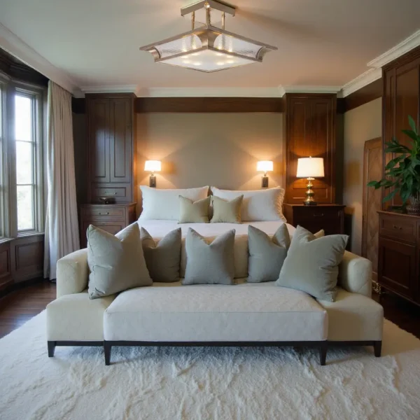Petitot chandelier V. - LED handmade brass chandelier - Image 14